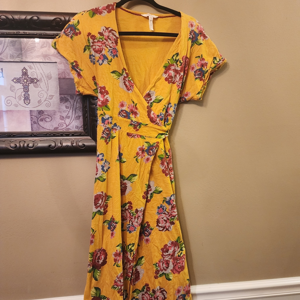 Matilda Jane Yellow Floral Maxi Dress